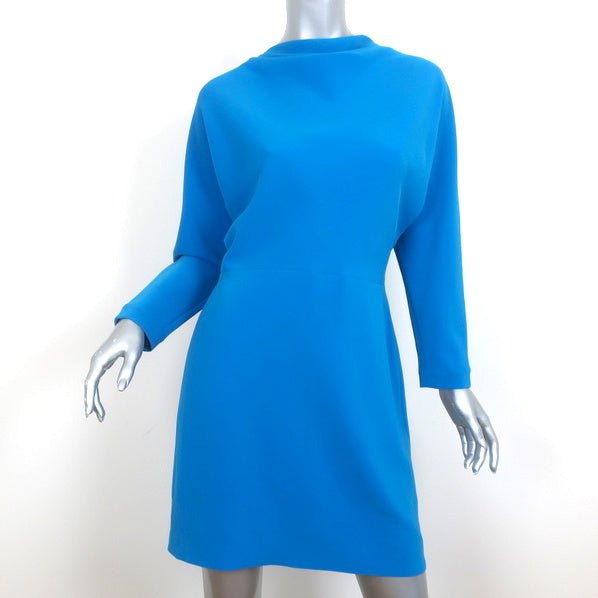 A.L.C. Cowl Neck Mini Dress Marin Blue ...